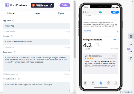 See How Your App Will Look Like in App Store