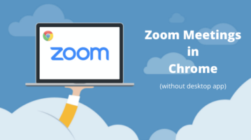 How to Force Zoom Meetings in Web Browser without Desktop App?