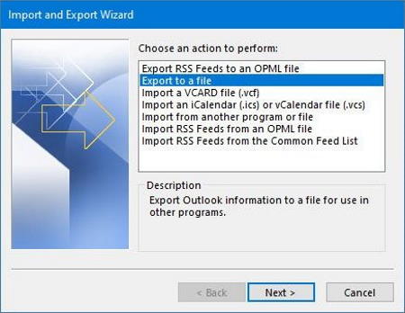 How to Export Outlook Calendar to CSV on Windows?