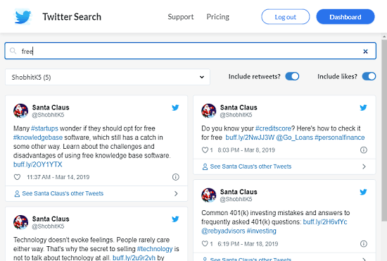 How to Search Your Twitter History?