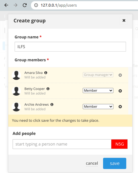 passbolt create group