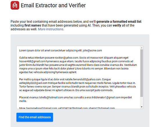 email verifier service