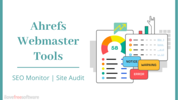 Ahrefs Webmaster Tools