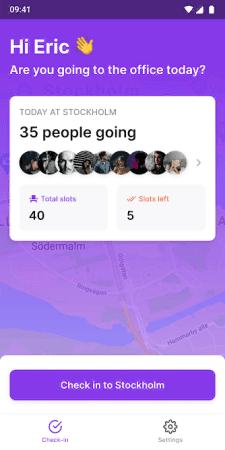 Free Office Check-Ins app to track Number of People at your Office
