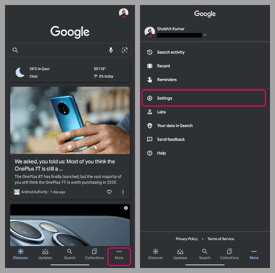 google assistant shortcuts