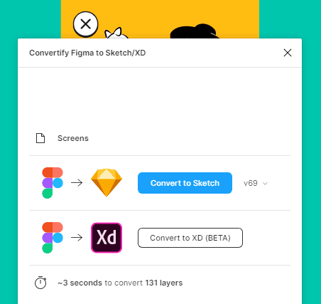 Convert Adobe XD to Sketch