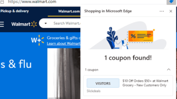 How to Find Discount Coupons for Shopping Websites in Microsoft Edge