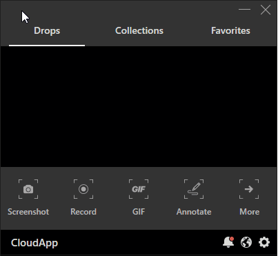 CloudApp UI