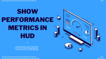 How to Display Performance Metrics in HUD on Chrome?