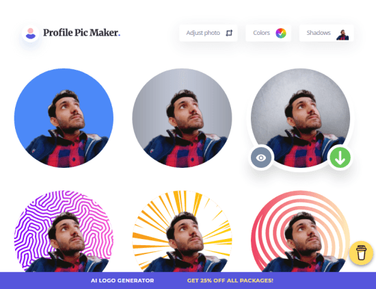 AI profile picture maker