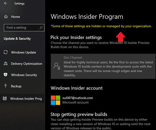insider program windows 10 download