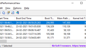 Free software to see Boot, Kernel, Drivers, Devices Init time in Windows 10