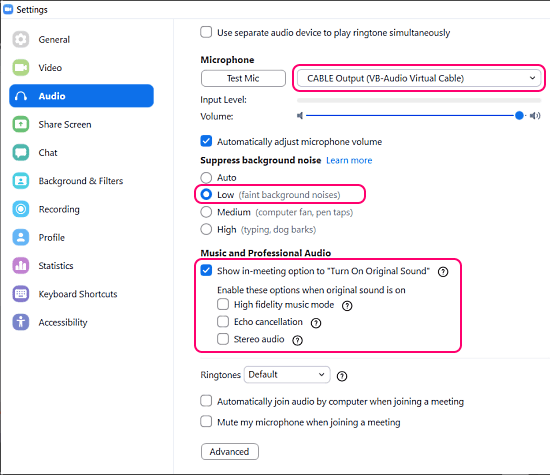 creating bad connection in zoom meetings