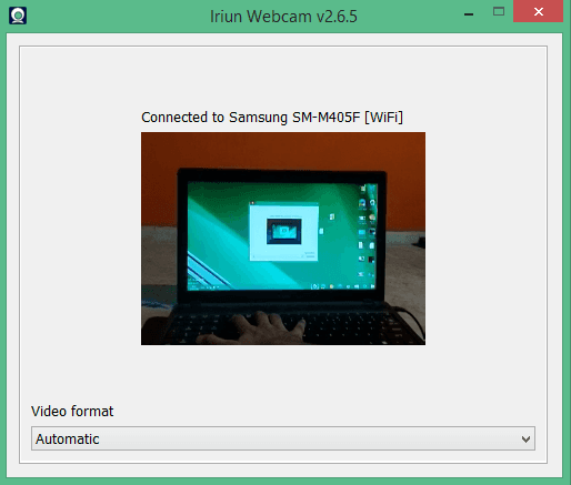 Iriun web camera 4pda. Iriun web Camera на андроид.