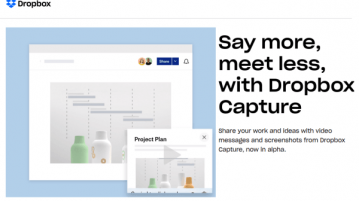 Dropbox Capture Loom Alternative to Record Video Messages, Screen Recording