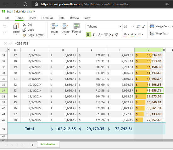 Introducir 53+ imagen polaris office spreadsheet