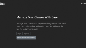 Free Online Semester Classes And Tasks Manager: My Class Manager