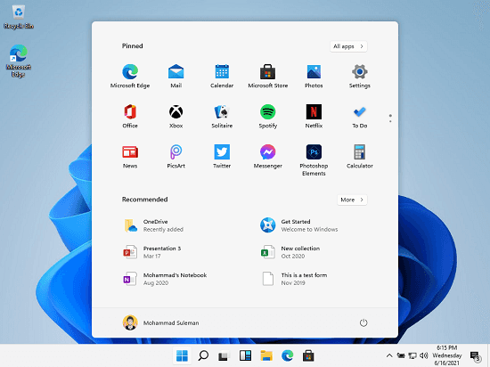 Windows 11 Desktop