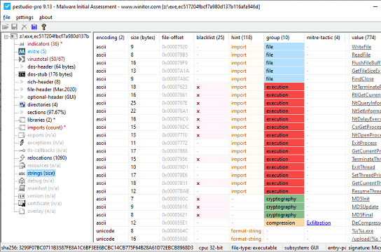 for windows download PeStudio 9.55