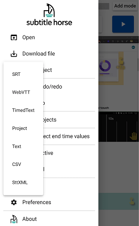 SubtitlePony Export