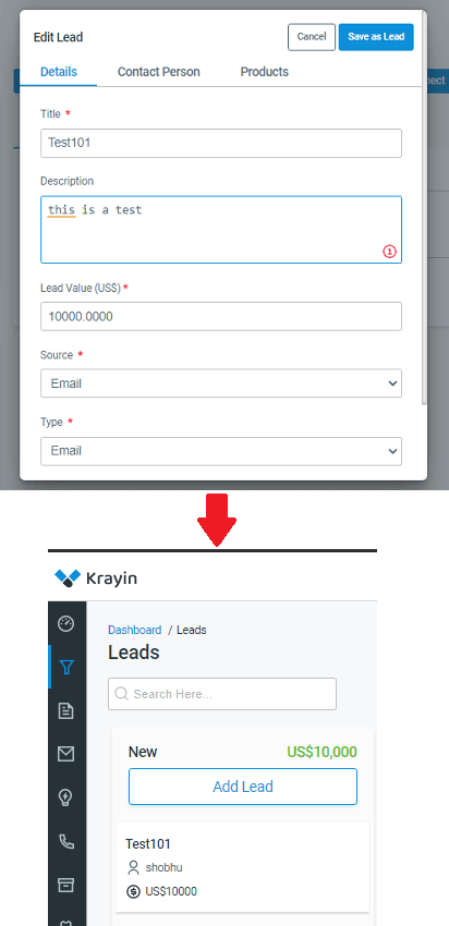 Leads Created