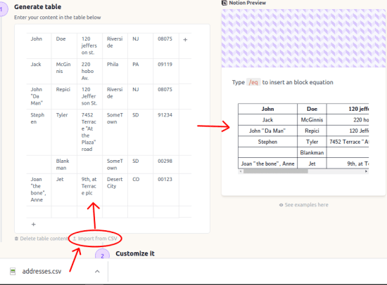 notion export database to csv