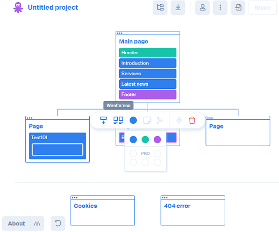 Octopus.do Visual Sitemap Builder