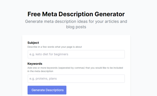 free-meta-description-generator-for-websites-using-gpt-3