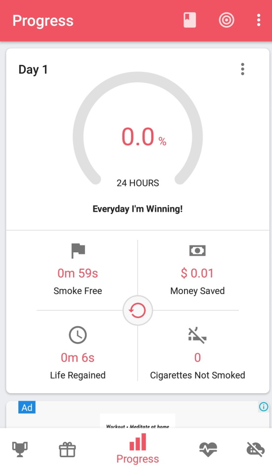 Quit Tracker- Stop Smoking