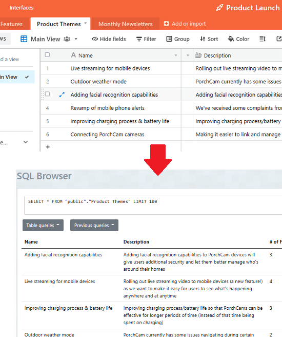 Airtable to PostgreSQL Migration Tool by UI Bakery