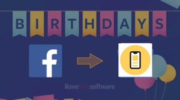 Export Facebook Birthdays to your iPhone with this Free Tool