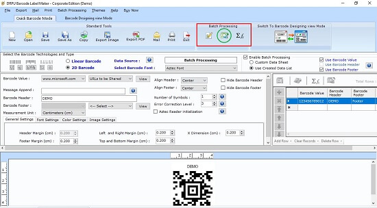 Batch Processing Import