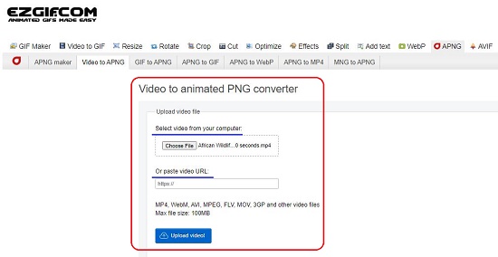 How to Convert GIF to APNG with Ezgif/Aiseesoft/AConvert/Etc