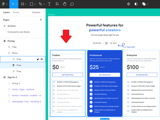 Figma Components in Action