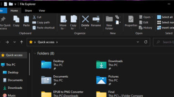 How to Enable Ribbon in Windows 11 Explorer, Replace Command Bar