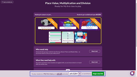 Select game format