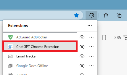 Free ChatGPT Chrome extension to get AI answers without OpenAI website