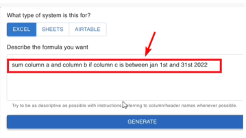 Generate Excel Formula from Text using GPT-3 ExcelFormulator