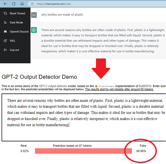 How to Detect GPT, ChatGPT Generated AI Text Content for Free