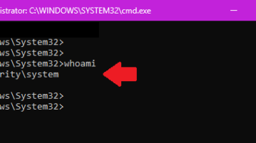 How to run cmd.exe using system account on Windows 11