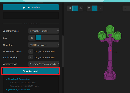 voxelise obj file