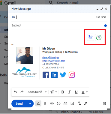 ChatGPT for Gmail Icons