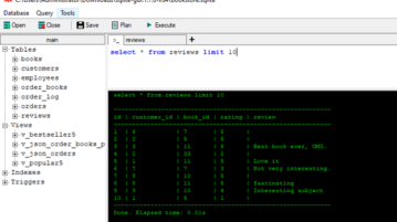 Free Open Source SQLite Editor Software with Charts, CSV Export