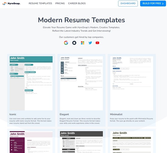 5 Free ATS Friendly Resume Builder Websites for Job Seekers