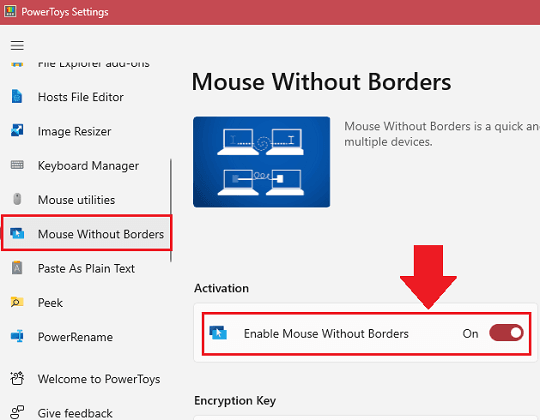 How to use PowerToys to Control Multiple PCs with Same Mouse