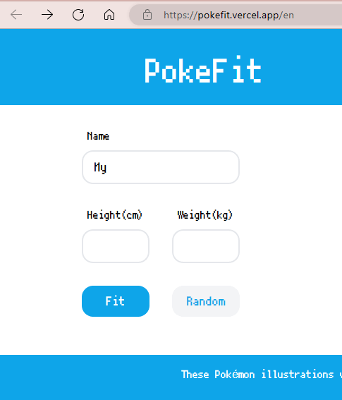 Pokefit UI