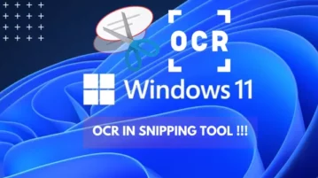 Copy Text from Images using New OCR Feature of Windows Snipping Tool