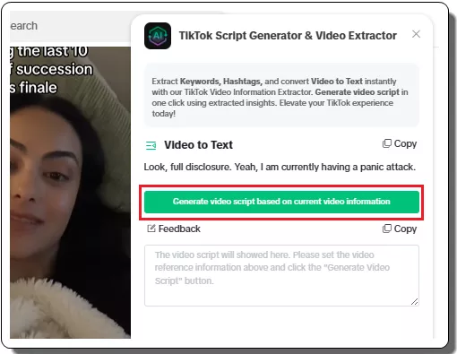 TikTok VIdeo Info