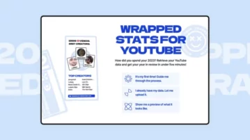 Generate Your 2023 YouTube Wrapped with this Free Tool