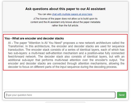 Query Response 